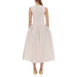TAFFETA MIDI DRESS