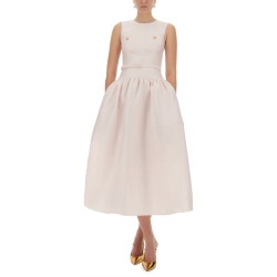 TAFFETA MIDI DRESS