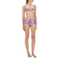MAJOLICA PRINT BIKINI SWIMSUIT