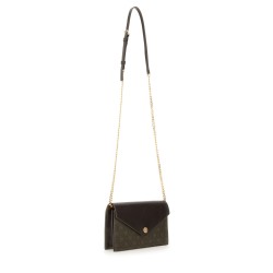 "T MONOGRAM" WALLET WITH CHAIN