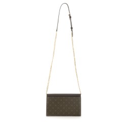 "T MONOGRAM" WALLET WITH CHAIN