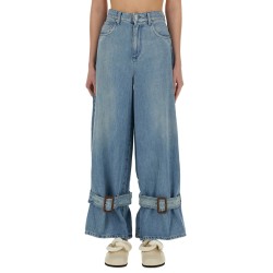 JEANS WITH BUCKLE
