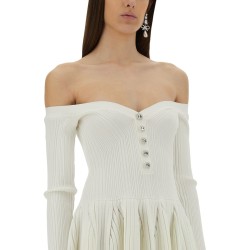 KNITTED MINI DRESS