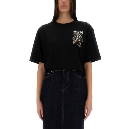 CROPPED T-SHIRT "TEDDY BEAR"