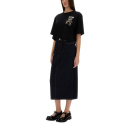 CROPPED T-SHIRT "TEDDY BEAR"