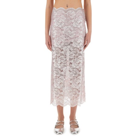 LONG LACE SKIRT