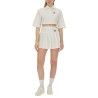 MONOGRAM CROPPED POLO SHIRT