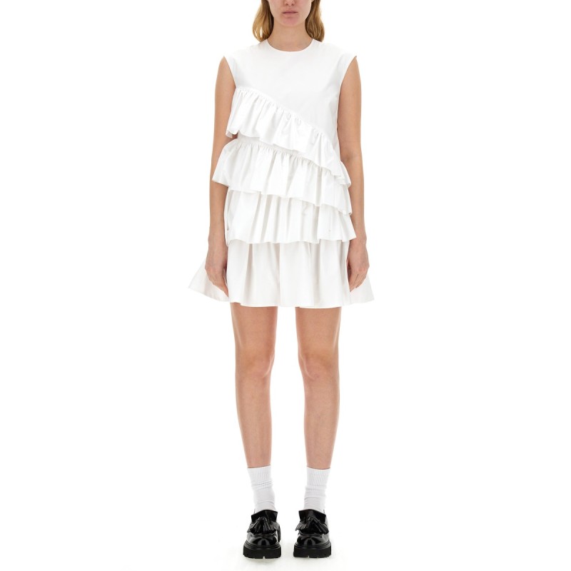 DRESS WITH RUFFLES