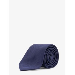 Oblique silk tie