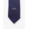Oblique silk tie