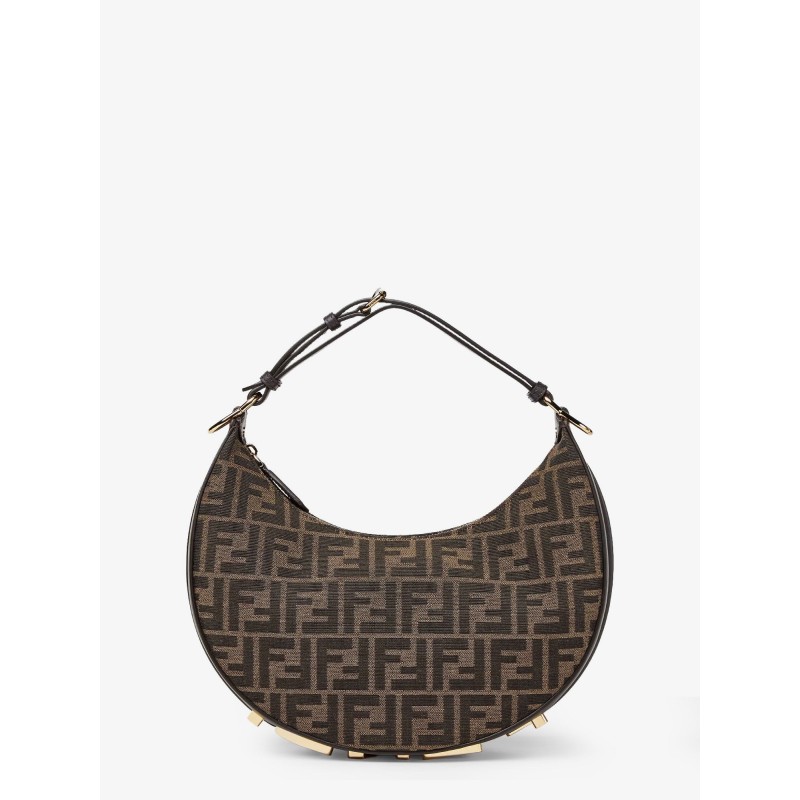 Fendigraphy handbag in FF jacquard fabric