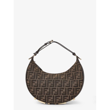 Fendigraphy handbag in FF jacquard fabric