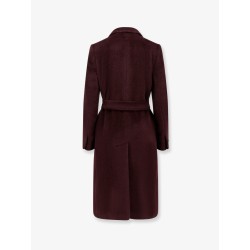 Jole double-breasted alpaca and wool coat