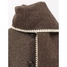 Embroidered Scarf wool blend Jacket