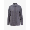 Silk shirt with micro-pattern