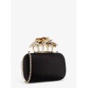 Carnation Clutch satin clutch