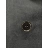 Double-breasted velvet blazer