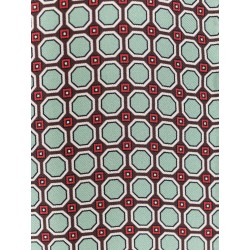 Silk shirt with micro-pattern