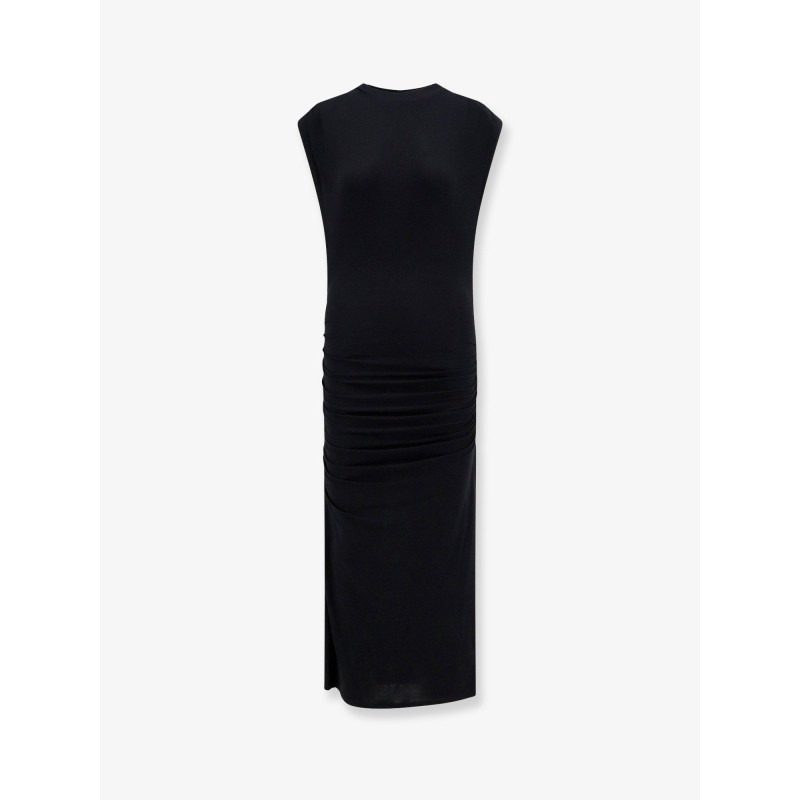 Donna stretch fabric long dress