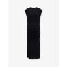 Donna stretch fabric long dress