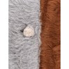 Alpaca and wool double-breasted coat