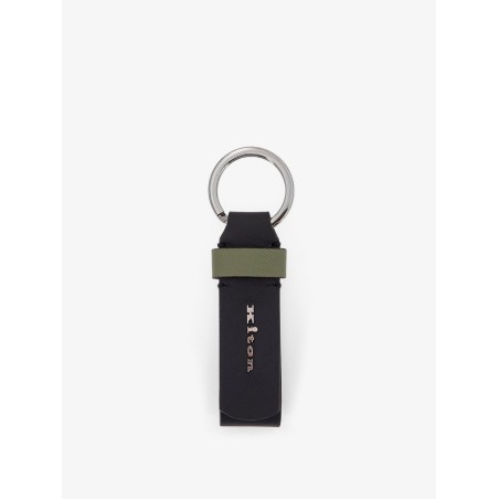 Leather keyring