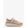 Nama low-top mesh sneakers with suede inserts