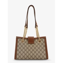 Padlock GG Supreme fabric shoulder bag