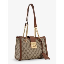 Padlock GG Supreme fabric shoulder bag