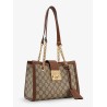 Padlock GG Supreme fabric shoulder bag