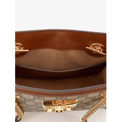 Padlock GG Supreme fabric shoulder bag