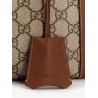 Padlock GG Supreme fabric shoulder bag