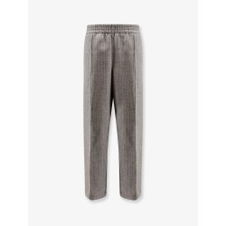Virgin wool blend trousers