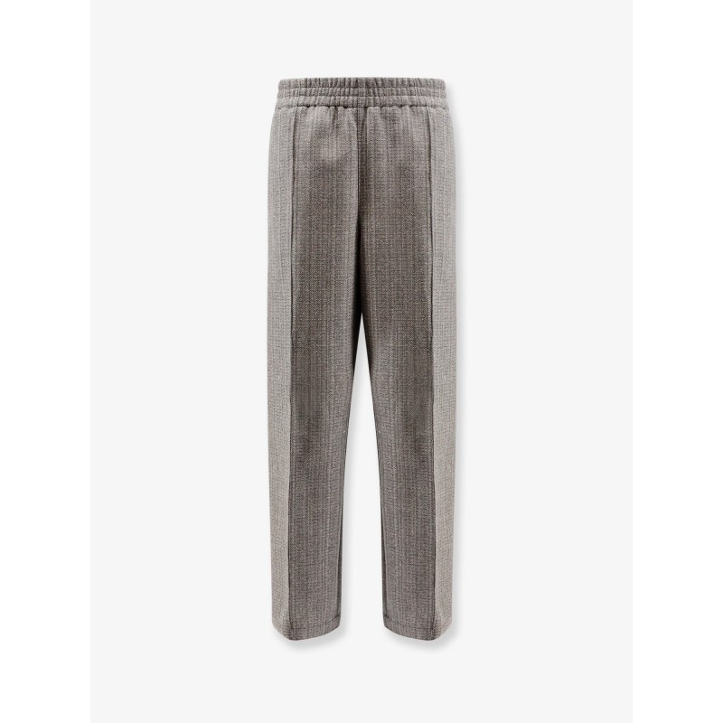 Virgin wool blend trousers