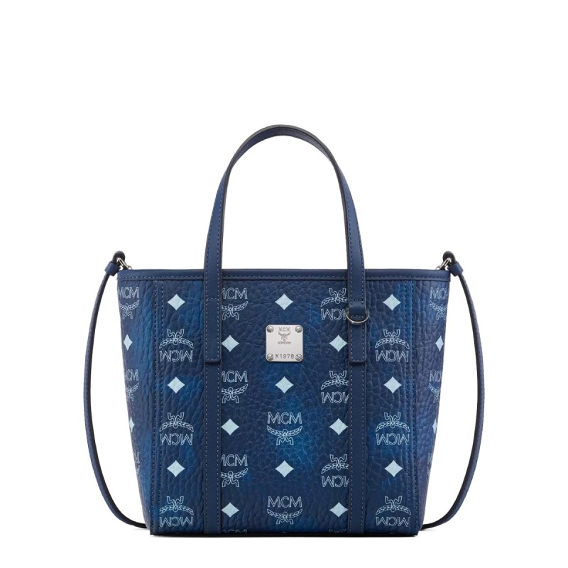 "TONI TOP-ZIP" MINI BAG IN VISETOS