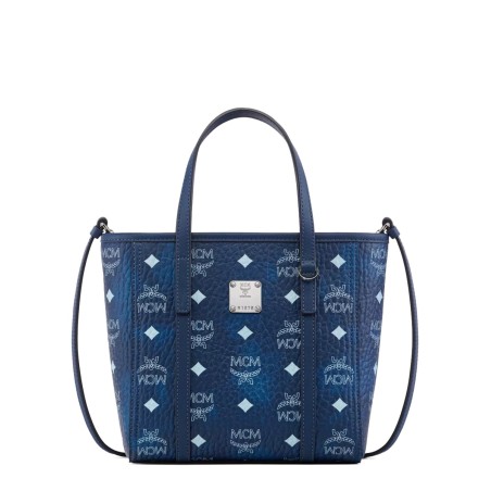 "TONI TOP-ZIP" MINI BAG IN VISETOS