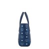 "TONI TOP-ZIP" MINI BAG IN VISETOS