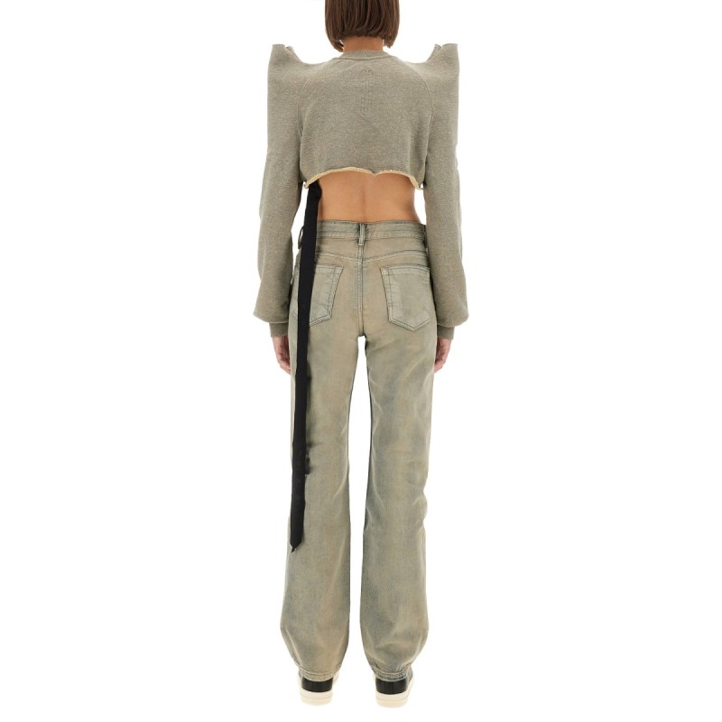"CROPPED TECSWEAT" SWEATSHIRT