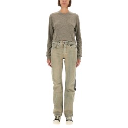 T-SHIRT "LS CROPPED SMALL LEVEL T"