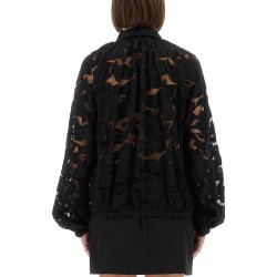 LACE BALLOON BLOUSE