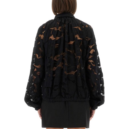 LACE BALLOON BLOUSE