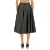 WOOL-BLEND DOTTED SKIRT