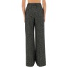 STRIPED WOOL PANTS