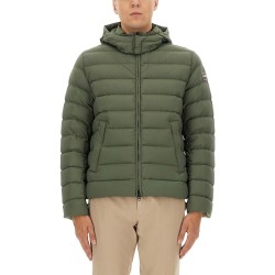 DOWN JACKET WITH DETACHABLE HOOD