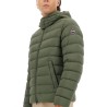 DOWN JACKET WITH DETACHABLE HOOD