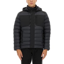 DOWN JACKET WITH DETACHABLE HOOD