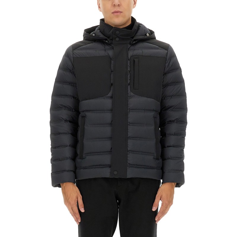 DOWN JACKET WITH DETACHABLE HOOD