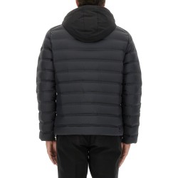 DOWN JACKET WITH DETACHABLE HOOD