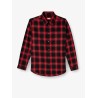 S-Simply Check cotton blend shirt