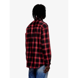 S-Simply Check cotton blend shirt